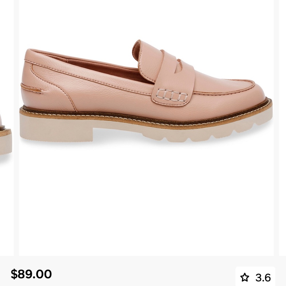 Anne Klein Pink Loafers